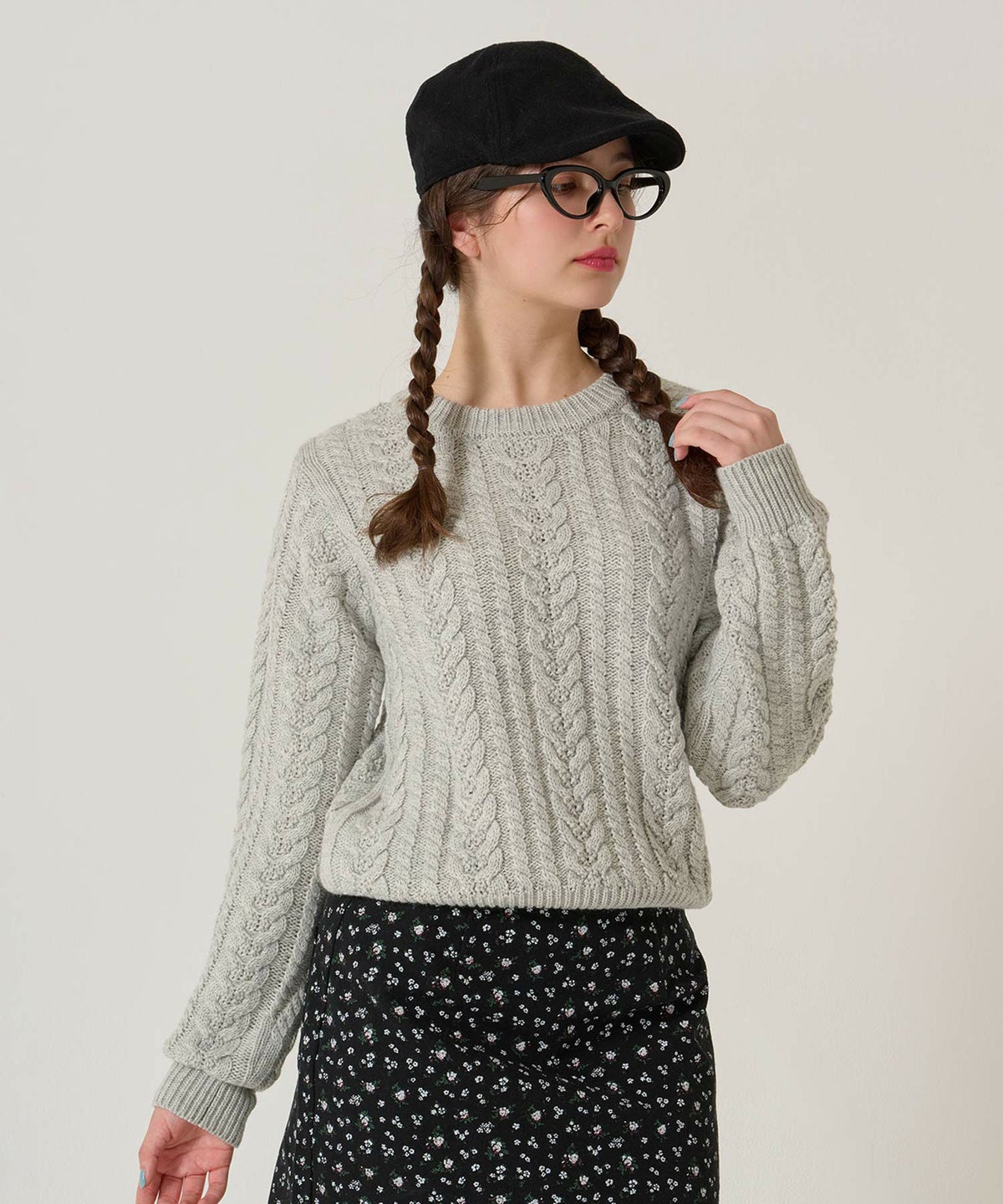 ケーブル/ ニット/トップス