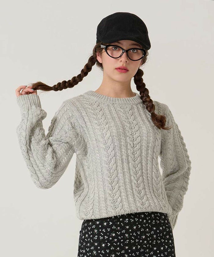 ケーブル/ ニット/トップス