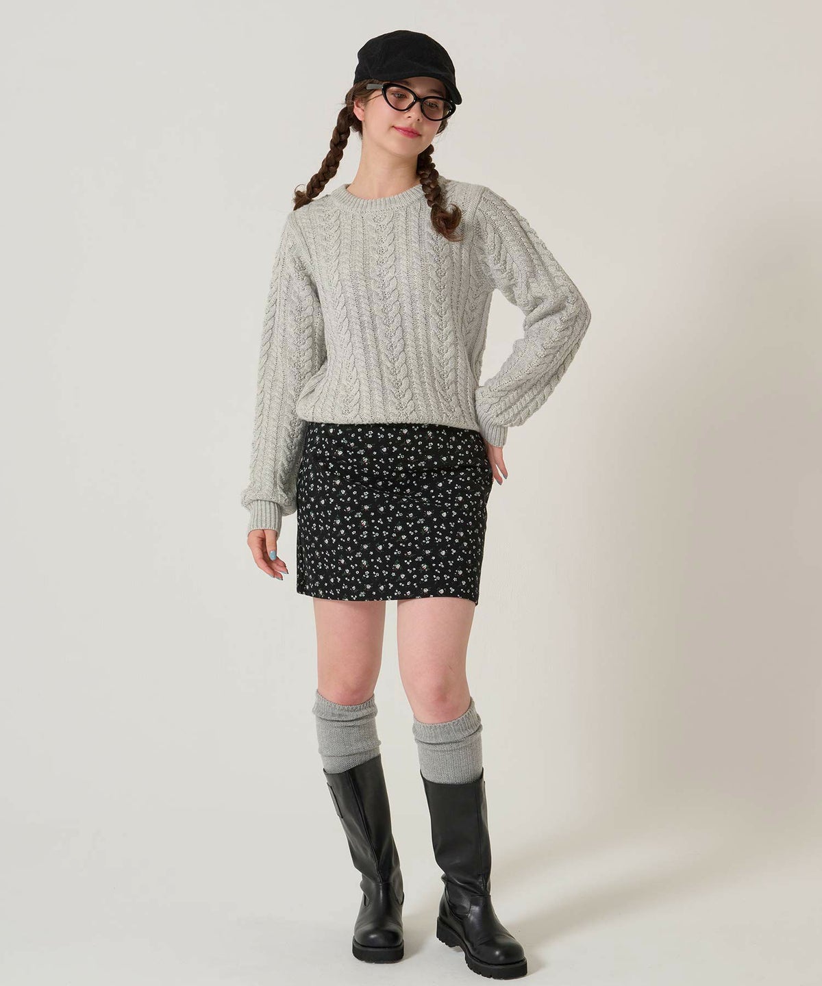 ケーブル/ ニット/トップス