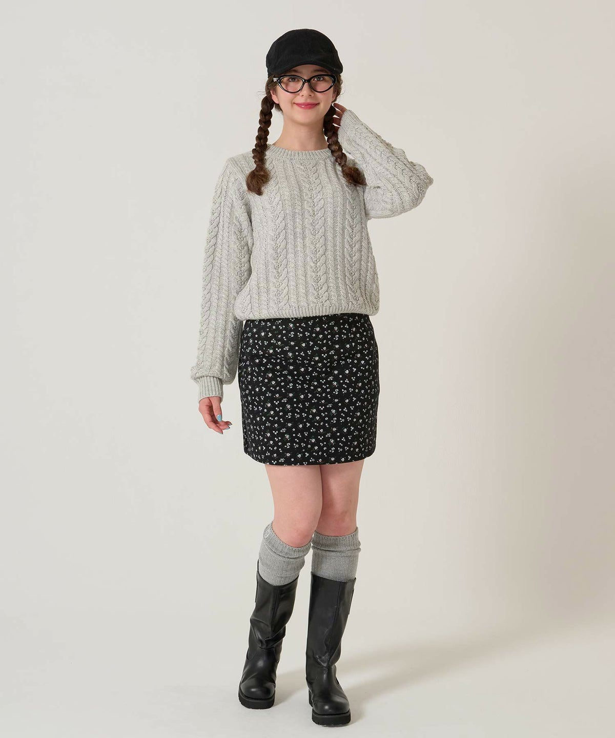 ケーブル/ ニット/トップス