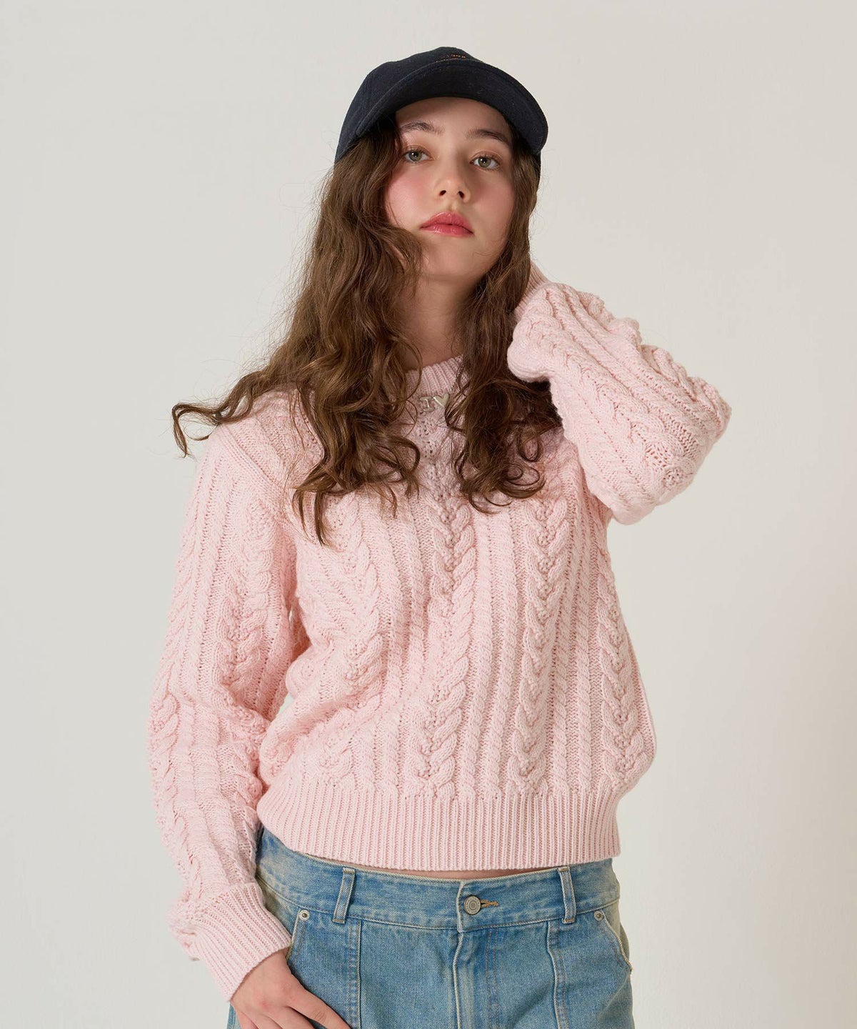 ケーブル/ ニット/トップス