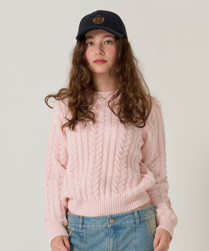 ケーブル/ ニット/トップス