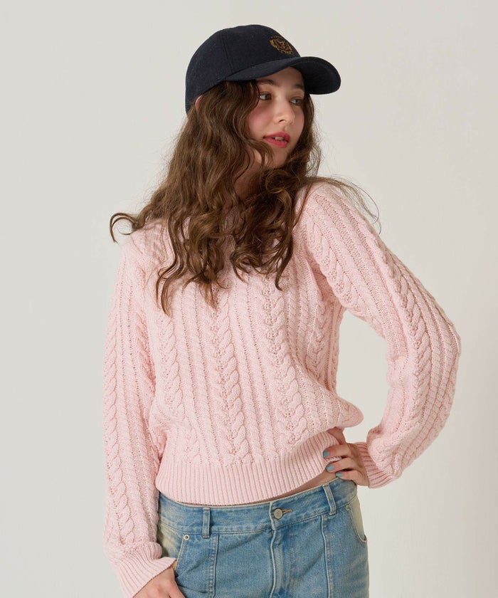 ケーブル/ ニット/トップス