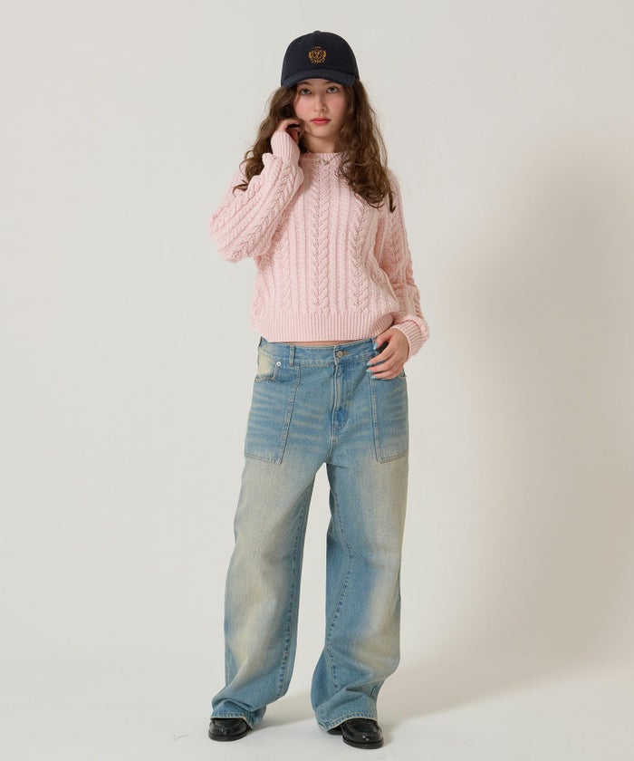 ケーブル/ ニット/トップス