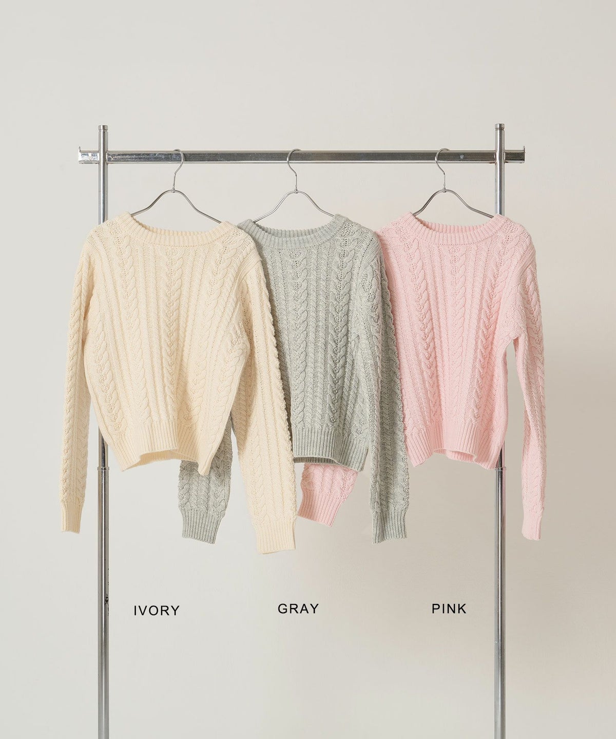 ケーブル/ ニット/トップス