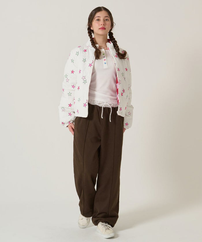 星/裏起毛パンツ/スウェット