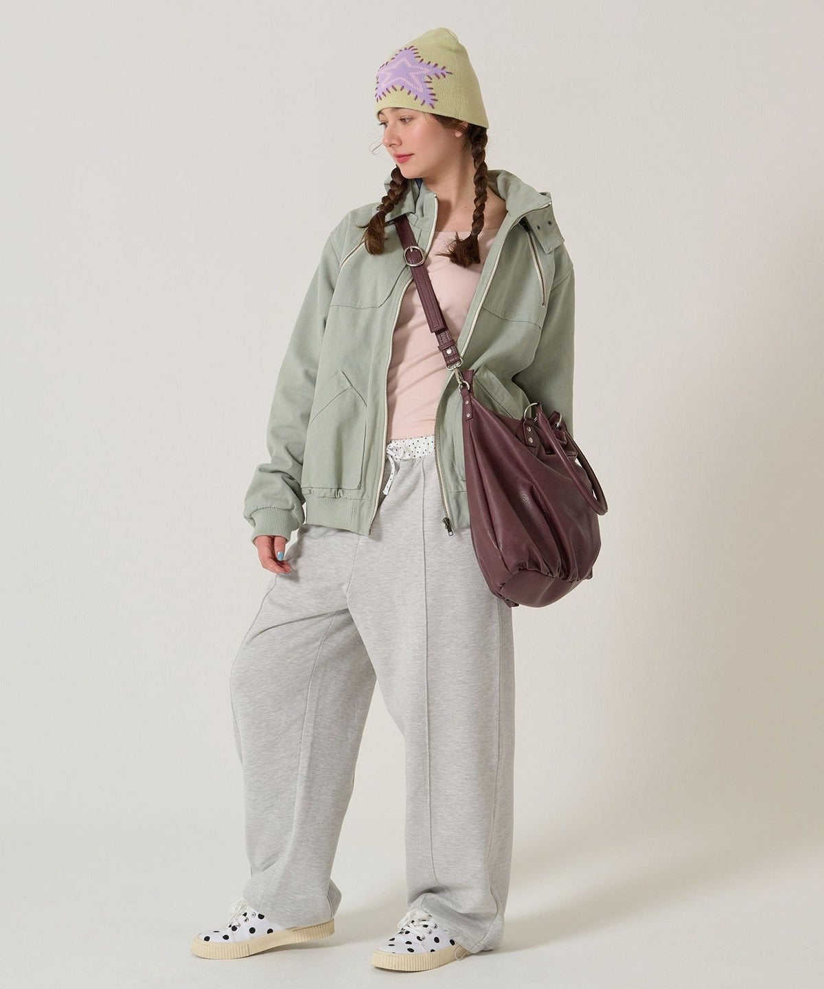 星/裏起毛パンツ/スウェット