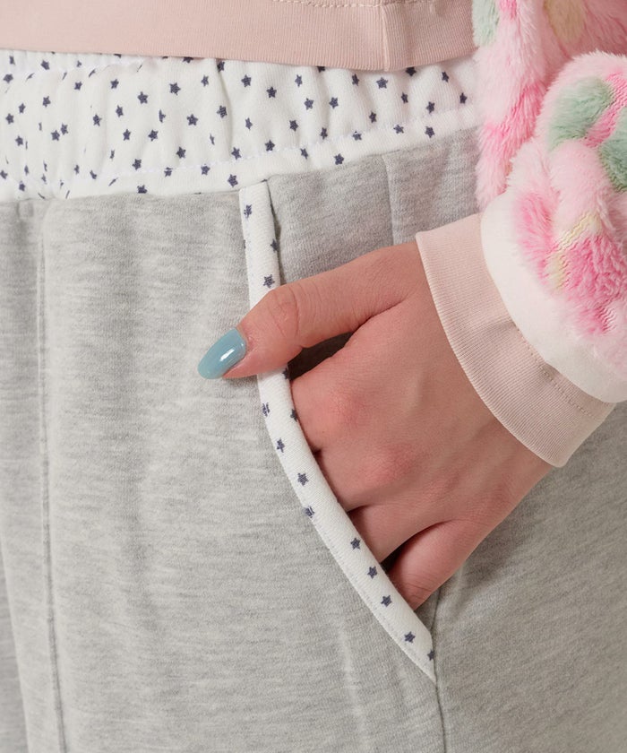 星/裏起毛パンツ/スウェット