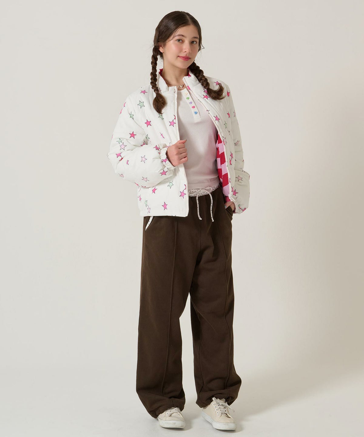 星/裏起毛パンツ/スウェット