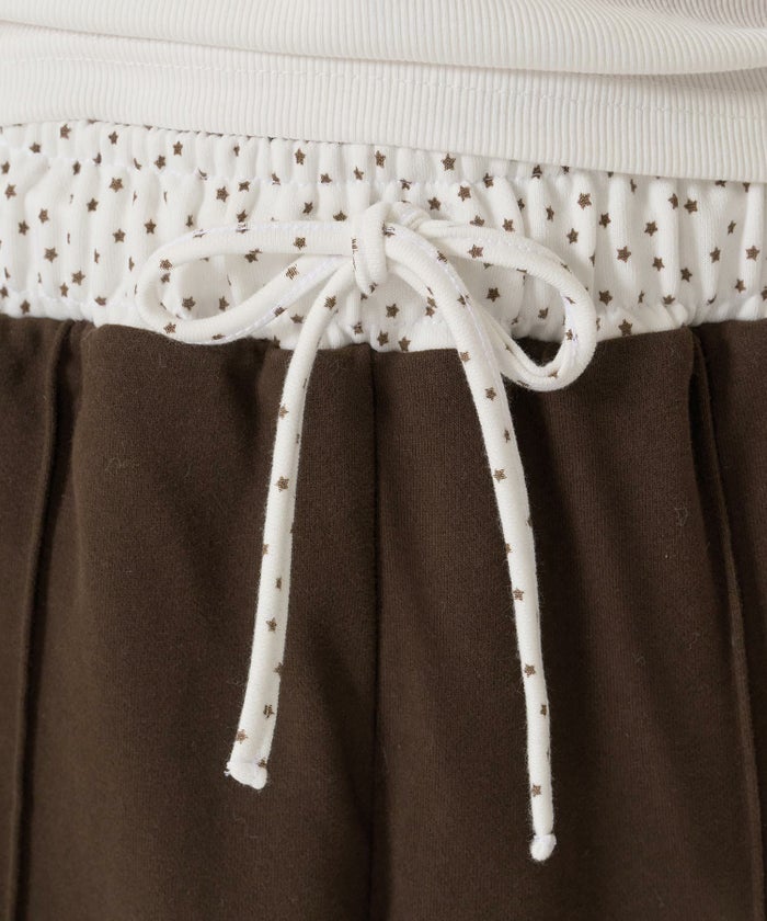 星/裏起毛パンツ/スウェット