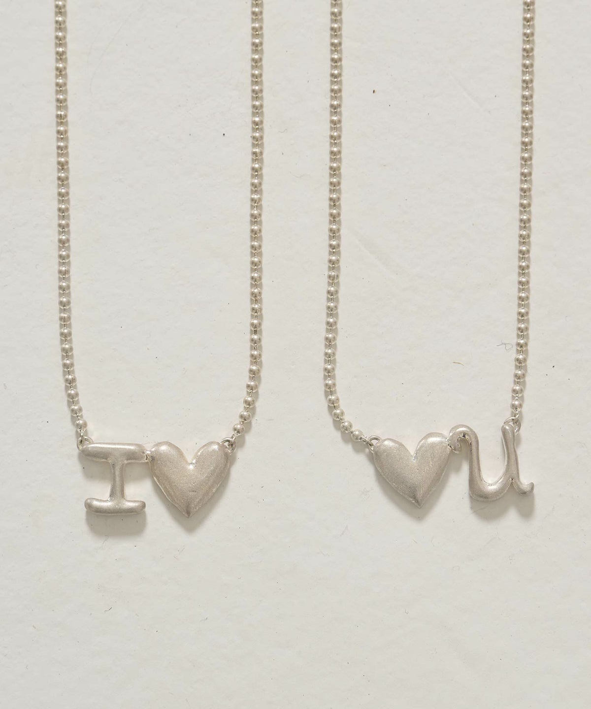 ペア/ネックレス/シルバー/ラブ
