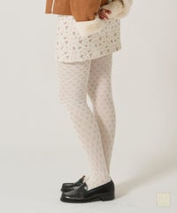 ニット/タイツ/アイボリー