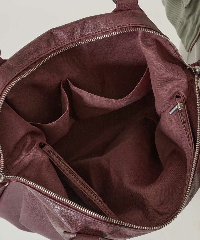  バッグ/大容量/フェイクレザー