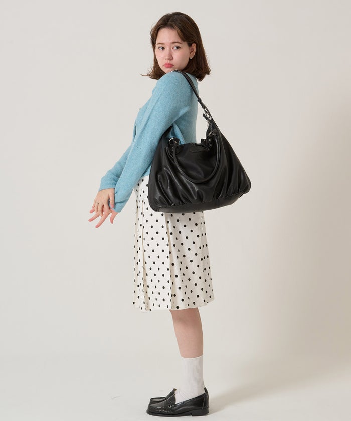  バッグ/大容量/フェイクレザー