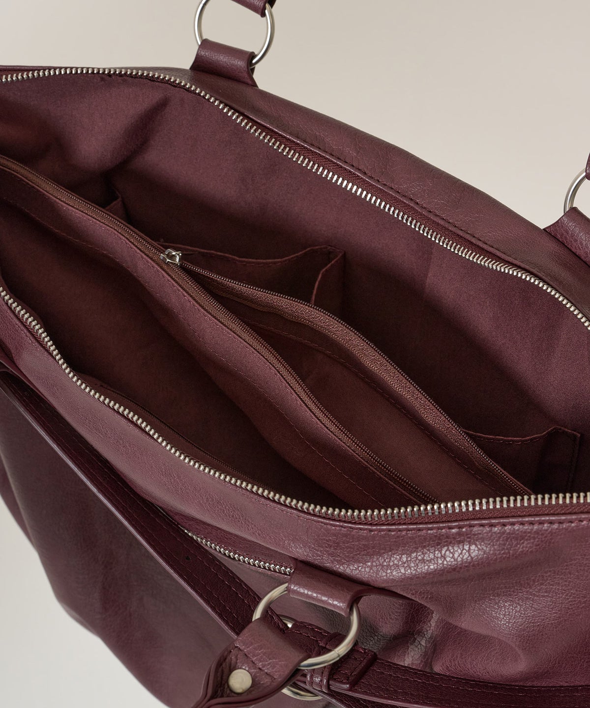  バッグ/大容量/フェイクレザー