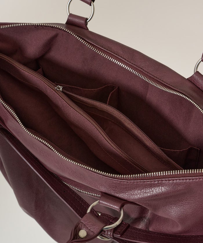  バッグ/大容量/フェイクレザー