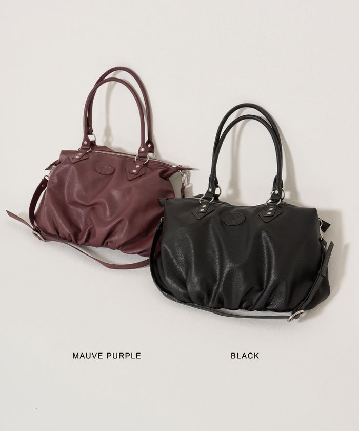  バッグ/大容量/フェイクレザー