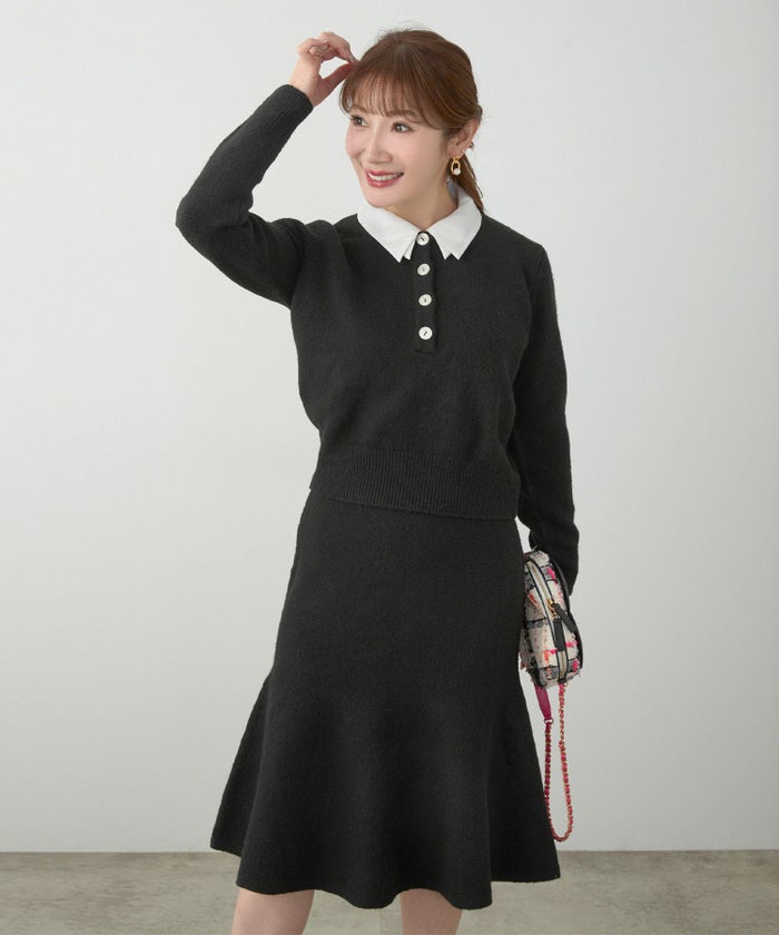 手洗い可 セットアップ対応 レディース 大人可愛い 上品 きれいめ 体型カバー オフィス 大人カジュアル フェミニン ジョイントスペース