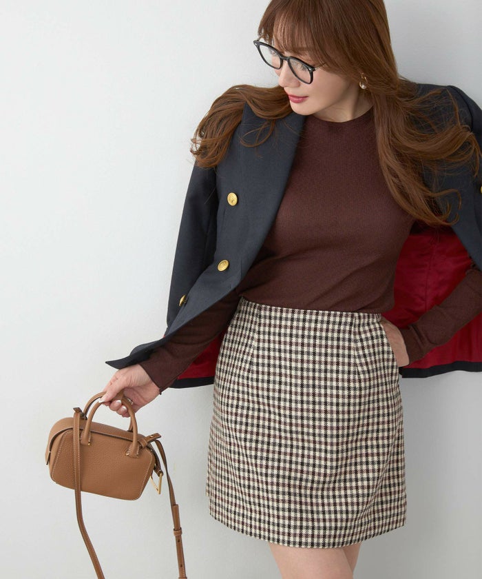 手洗い可 レディース 大人可愛い 上品 きれいめ 柄 大人カジュアル フェミニン 秋冬 ジョイントスペース