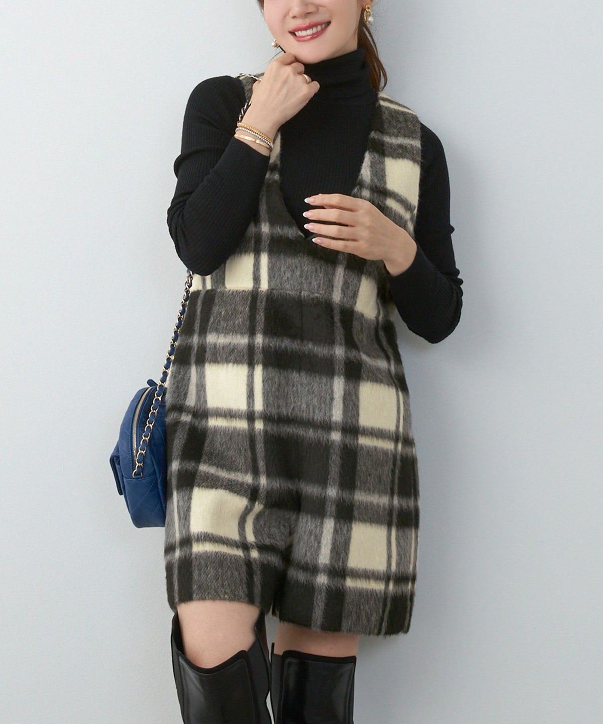 レディース 大人可愛い 上品 きれいめ 大人カジュアル フェミニン 柄 白黒 ジョイントスペース