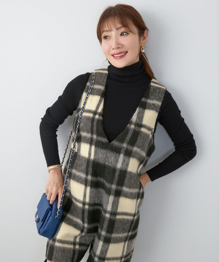 レディース 大人可愛い 上品 きれいめ 大人カジュアル フェミニン 柄 白黒 ジョイントスペース