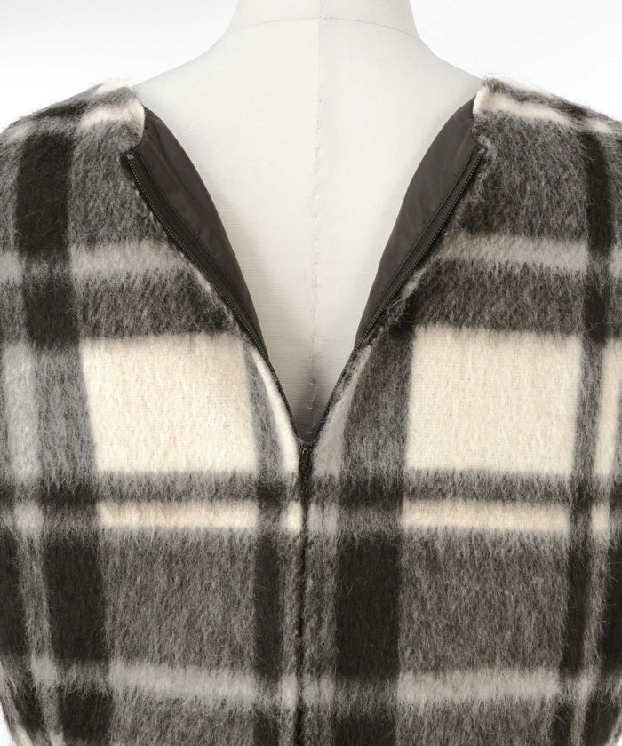 レディース 大人可愛い 上品 きれいめ 大人カジュアル フェミニン 柄 白黒 ジョイントスペース