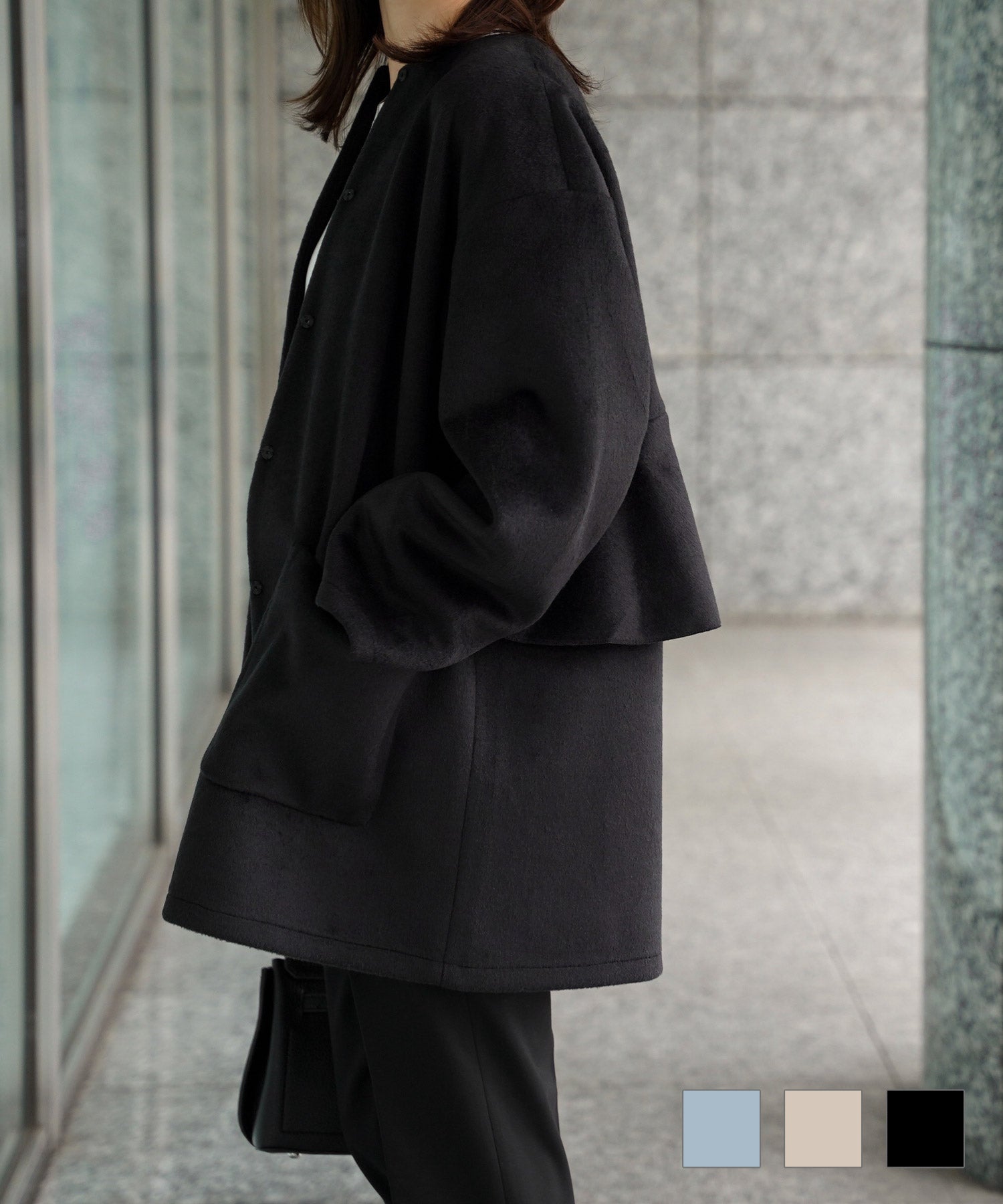 ライナー ベスト付き コート HUIT 全3色｜hit141-0319【1】 - コート