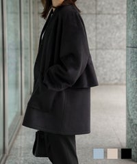 ライナー ベスト付き コート HUIT