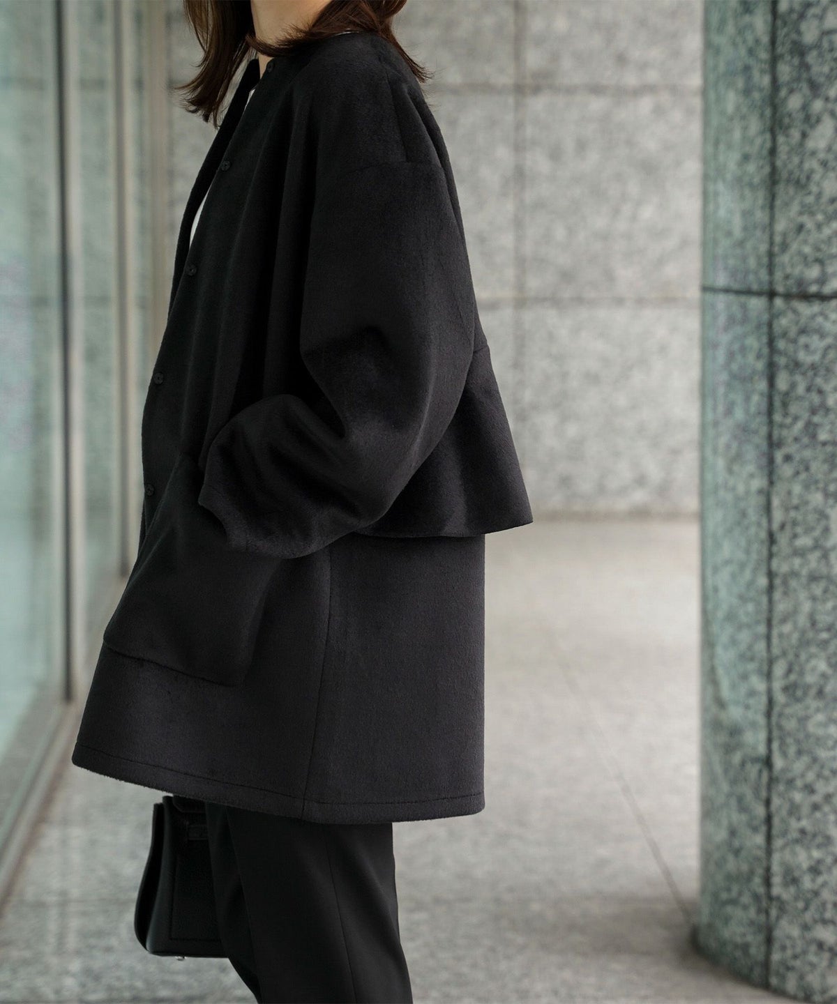 ライナー ベスト付き コート アウター レディース キルティング ベスト 2way 暖かい 可愛い きれいめ サックス ベージュ ブラック M