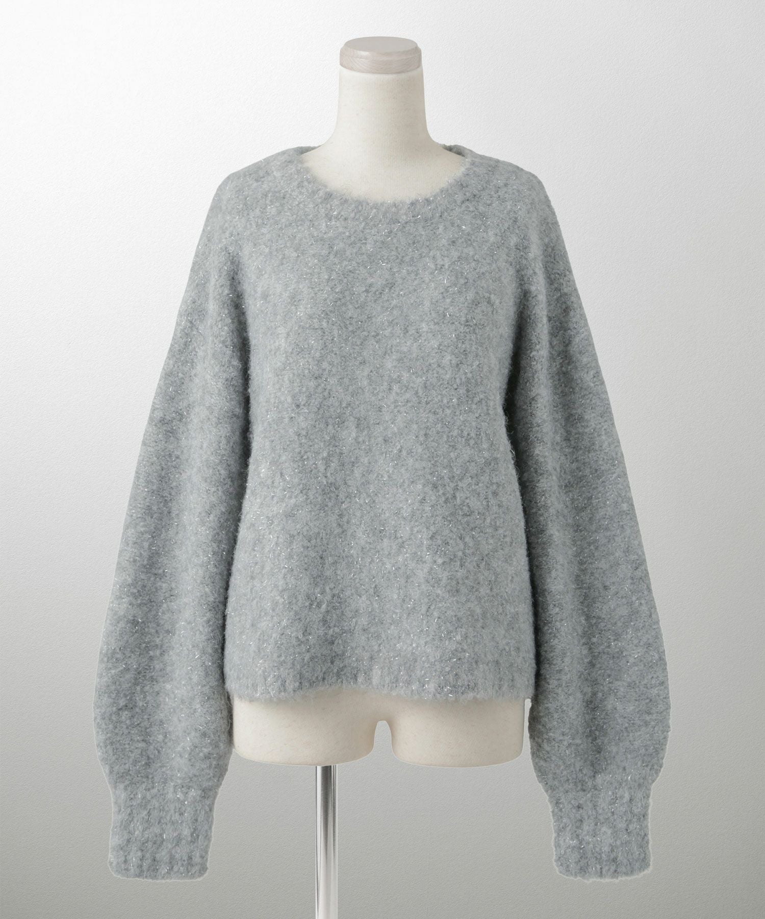 FinalPush-SALE ラメフワニット トップス HUIT 全3色｜hit481-0309【1