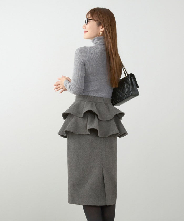 レディース大人可愛い上品きれいめ体型カバーオフィス大人カジュアルフェミニンジョイントスペース