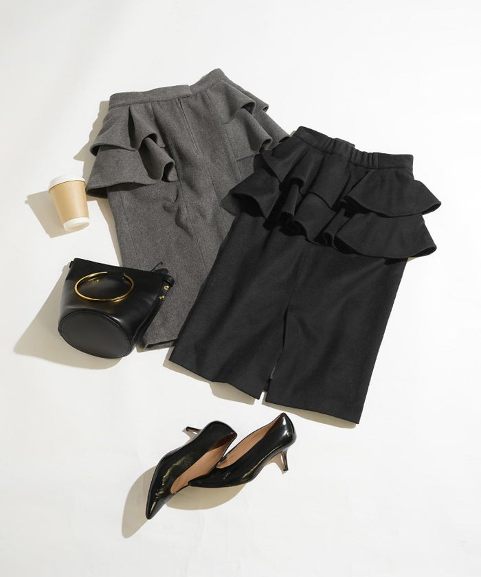 レディース大人可愛い上品きれいめ体型カバーオフィス大人カジュアルフェミニンジョイントスペース