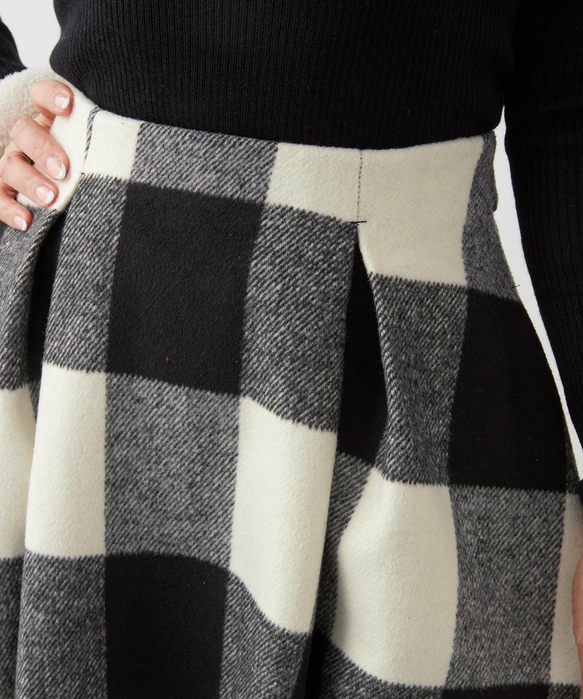 レディース 大人可愛い 上品 きれいめ 体型カバー オフィス 大人カジュアル フェミニン 柄 秋冬 ジョイントスペース