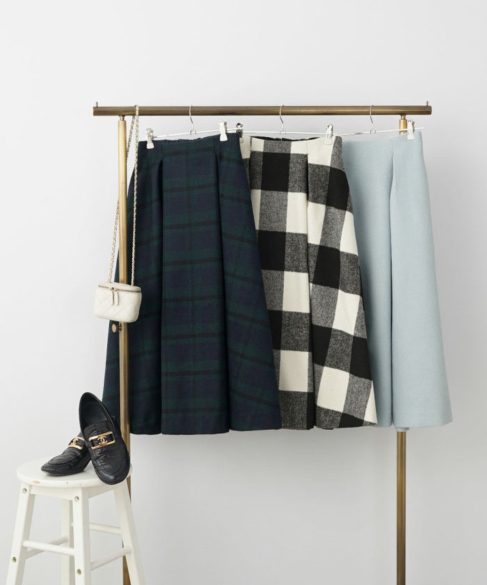 レディース 大人可愛い 上品 きれいめ 体型カバー オフィス 大人カジュアル フェミニン 柄 秋冬 ジョイントスペース