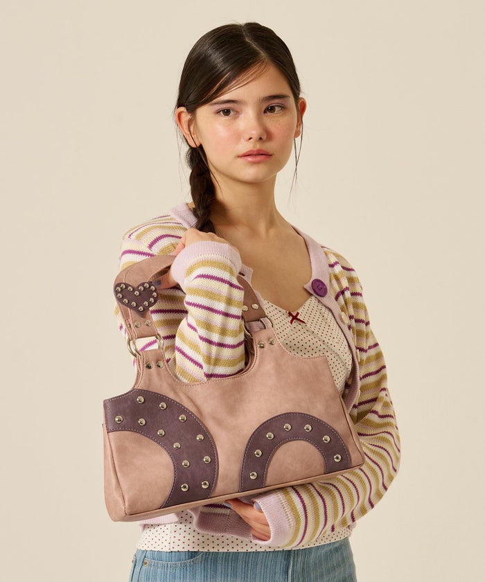 パッチワーク/ハンド/バッグ/ハート