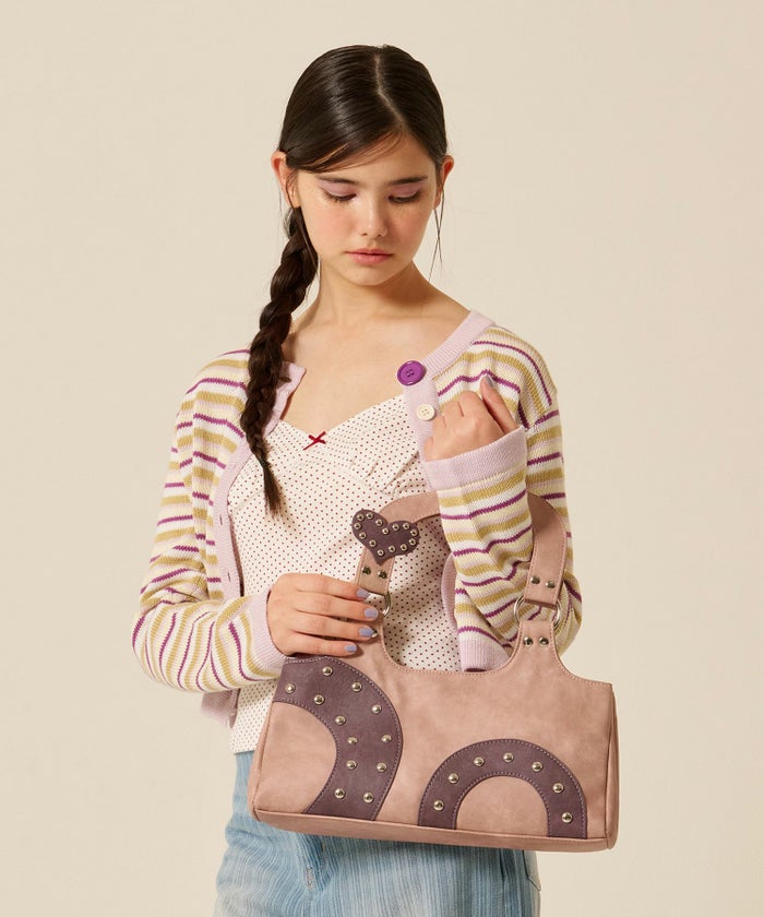 パッチワーク/ハンド/バッグ/ハート