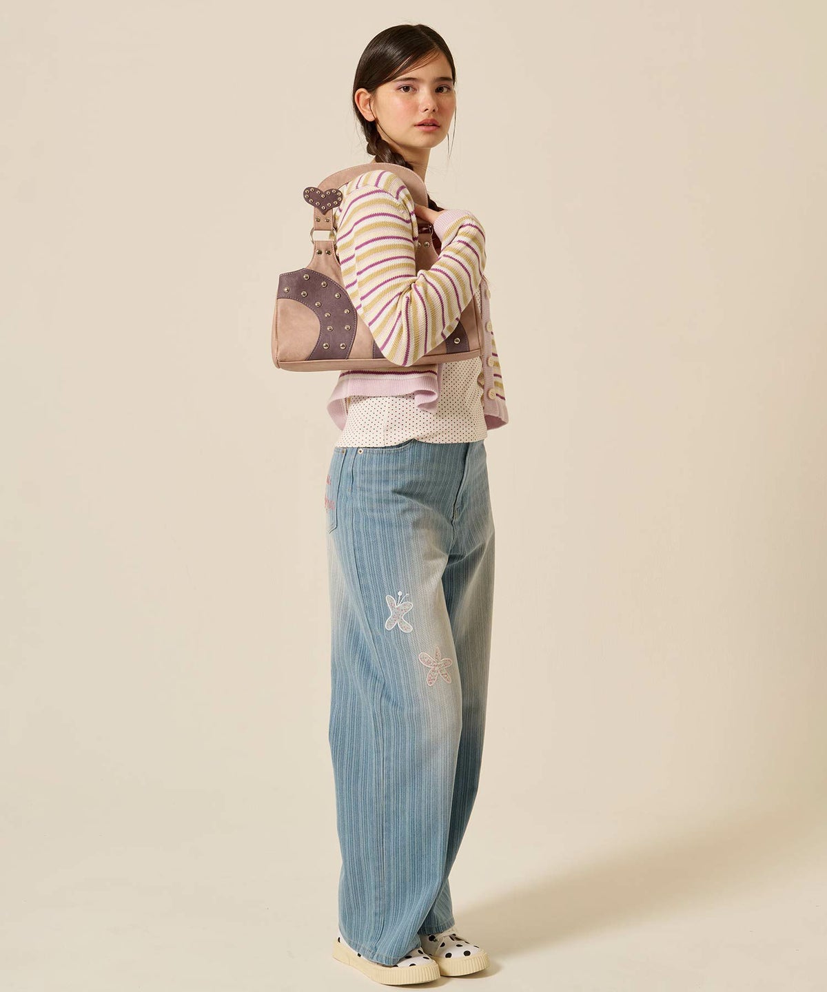 パッチワーク/ハンド/バッグ/ハート