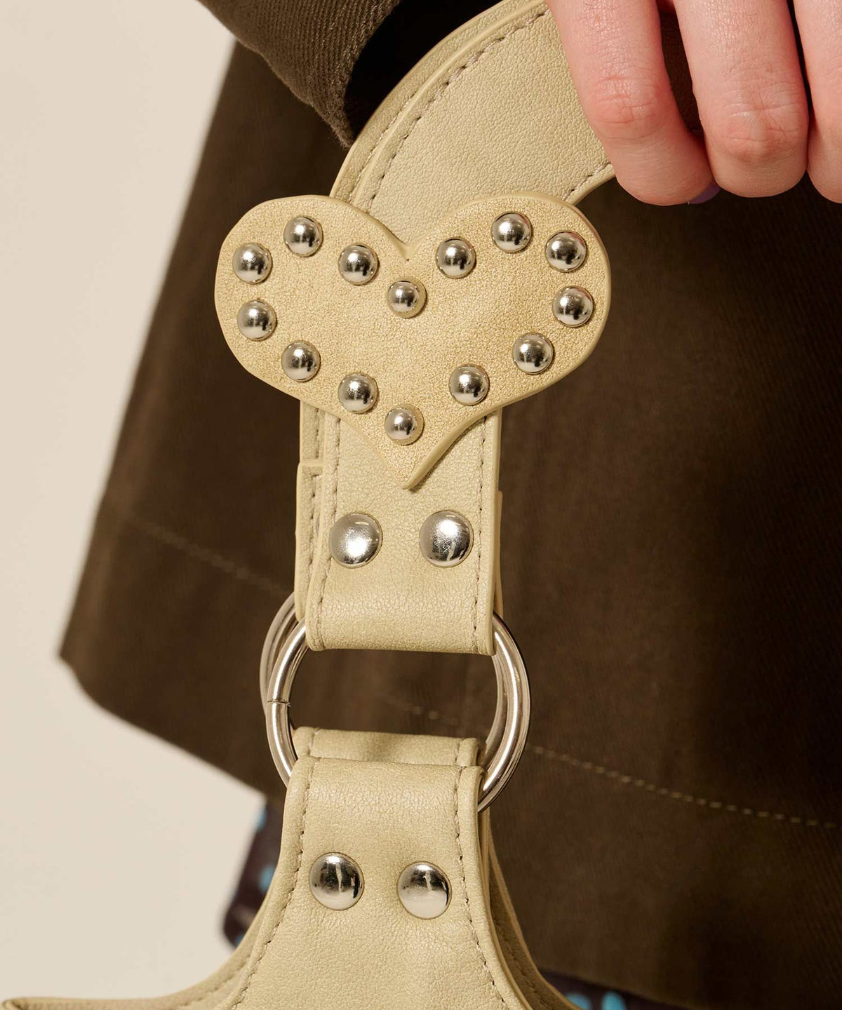 パッチワーク/ハンド/バッグ/ハート