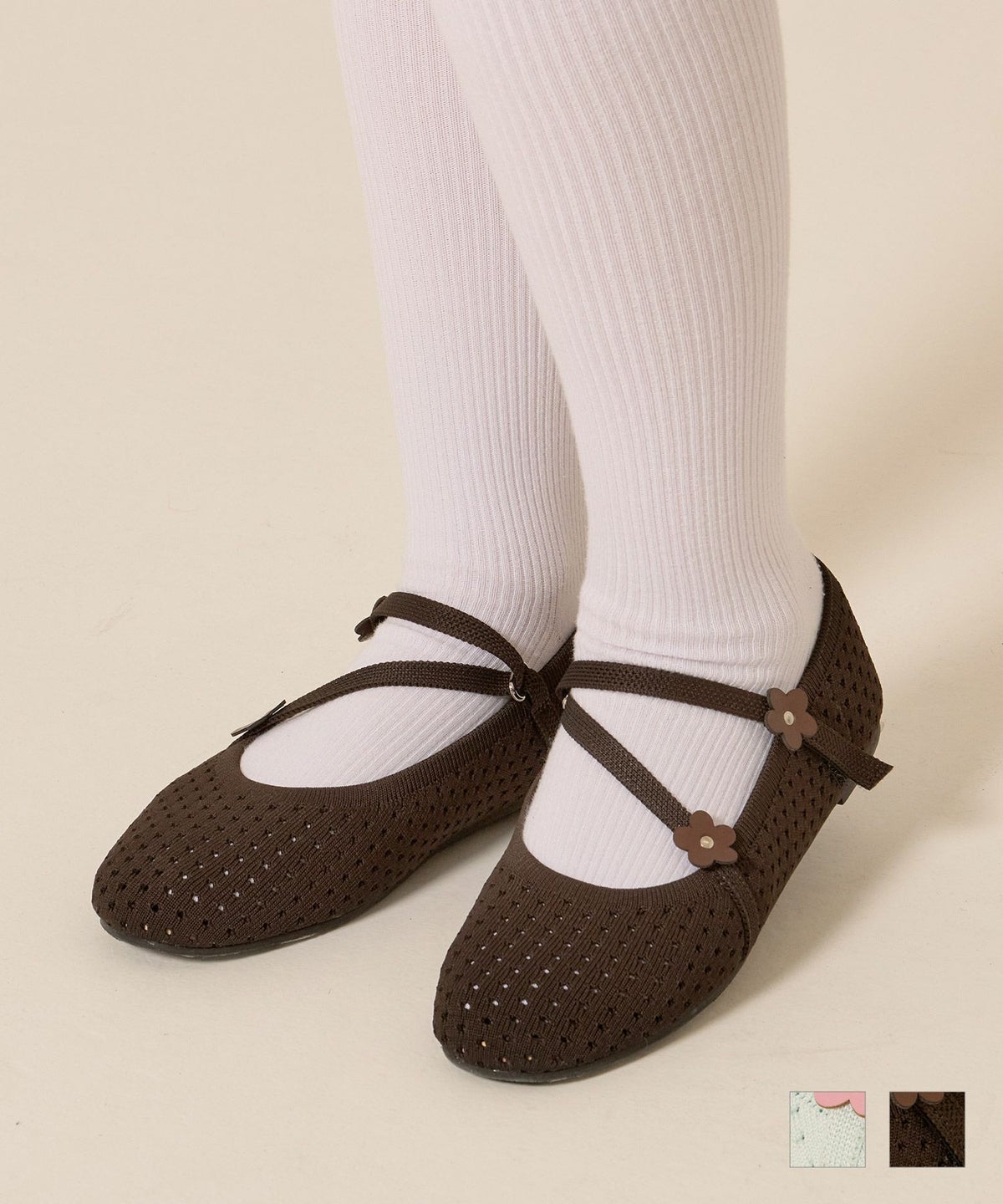 フラワー/バレエシューズ/パンプス