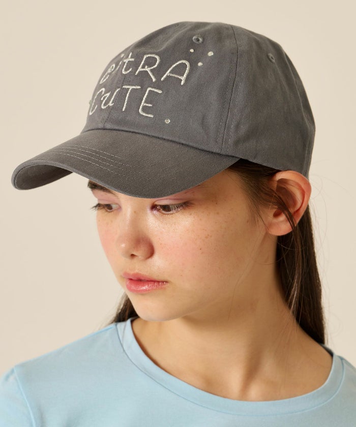 ストーン/キャップ/グレー