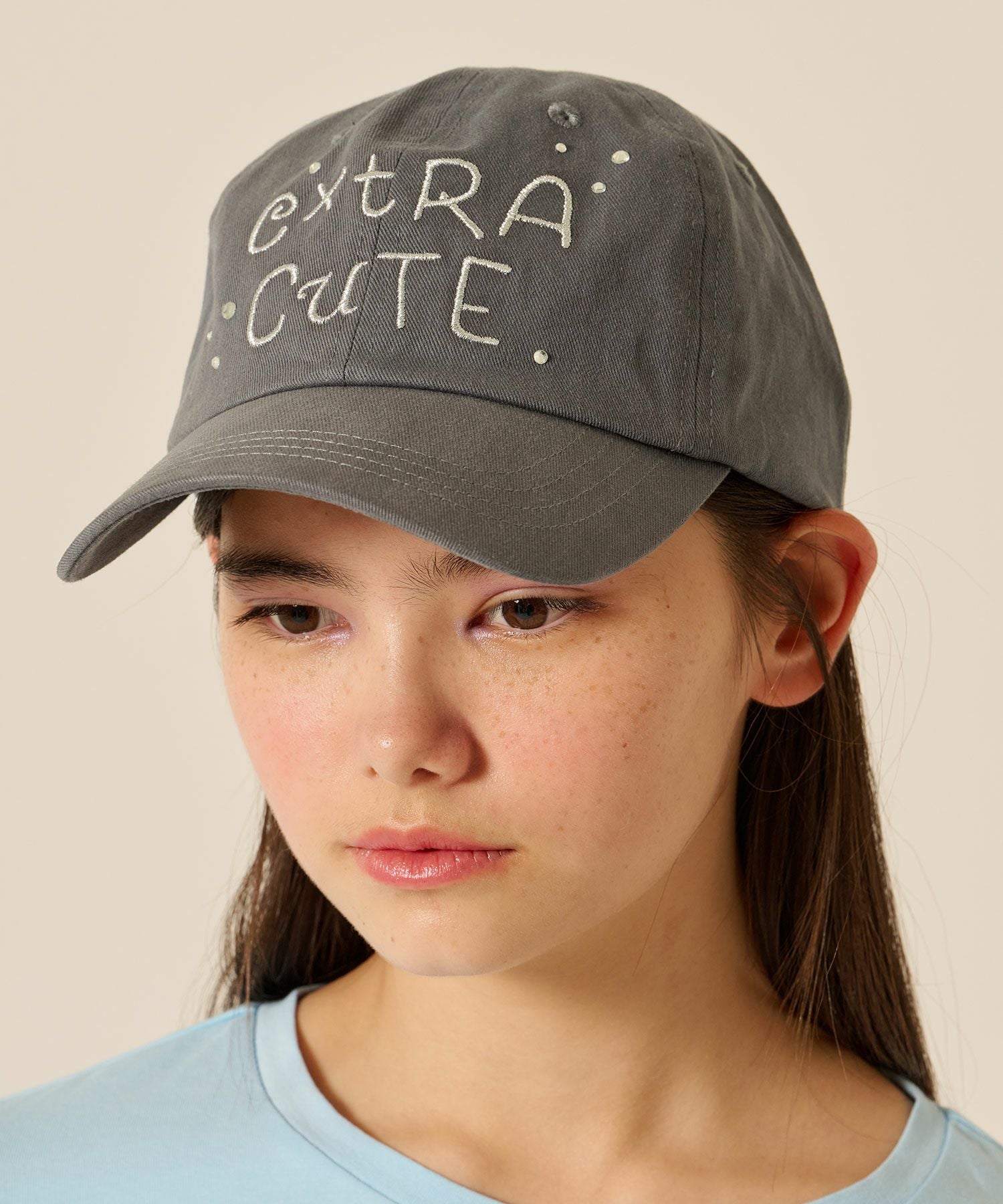 ストーン付き キャップ TINA：JOJUN 全2色｜tnj914-1201【3