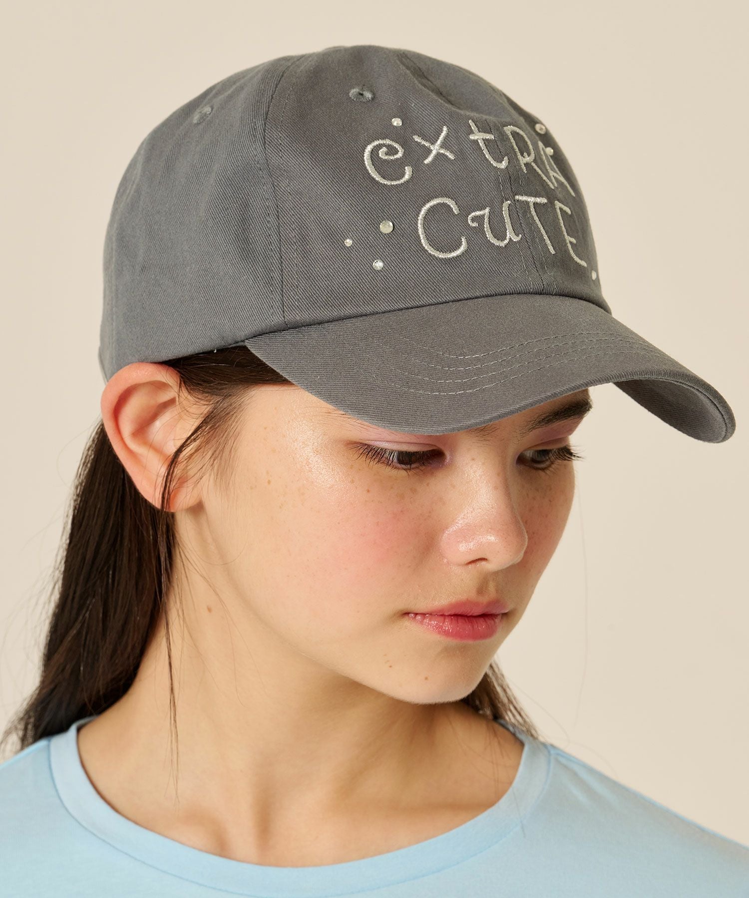 ストーン付き キャップ TINA：JOJUN 全2色｜tnj914-1201【3