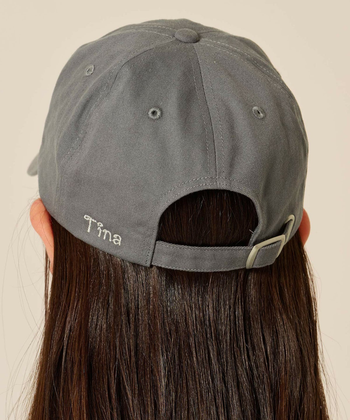 ストーン/キャップ/グレー