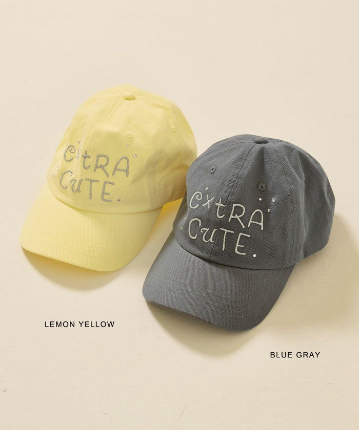 ストーン/キャップ/グレー/イエロー