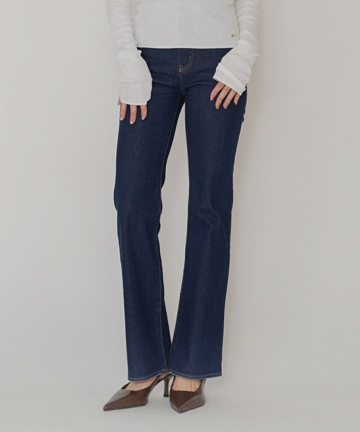 スリム フレア デニム KINO THE KEI