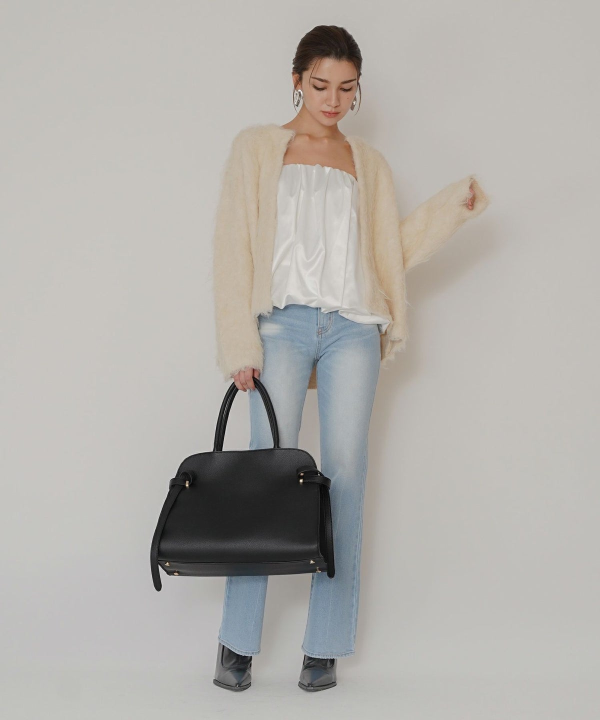 スリム フレア デニム KINO THE KEI