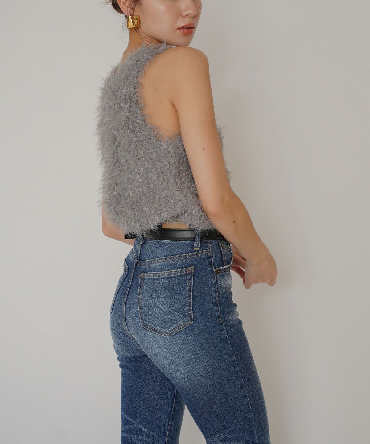 スリム フレア デニム KINO THE KEI