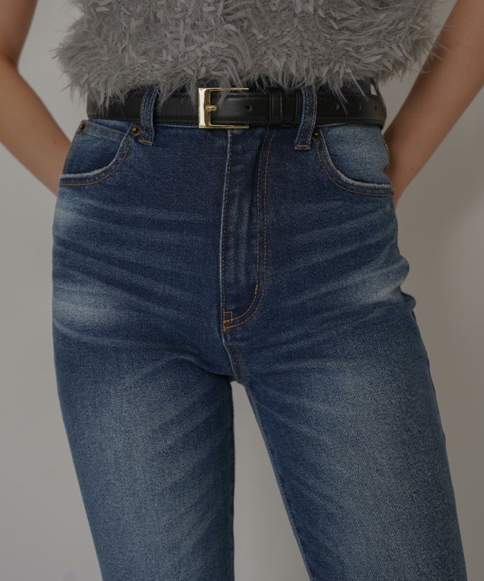 スリム フレア デニム KINO THE KEI