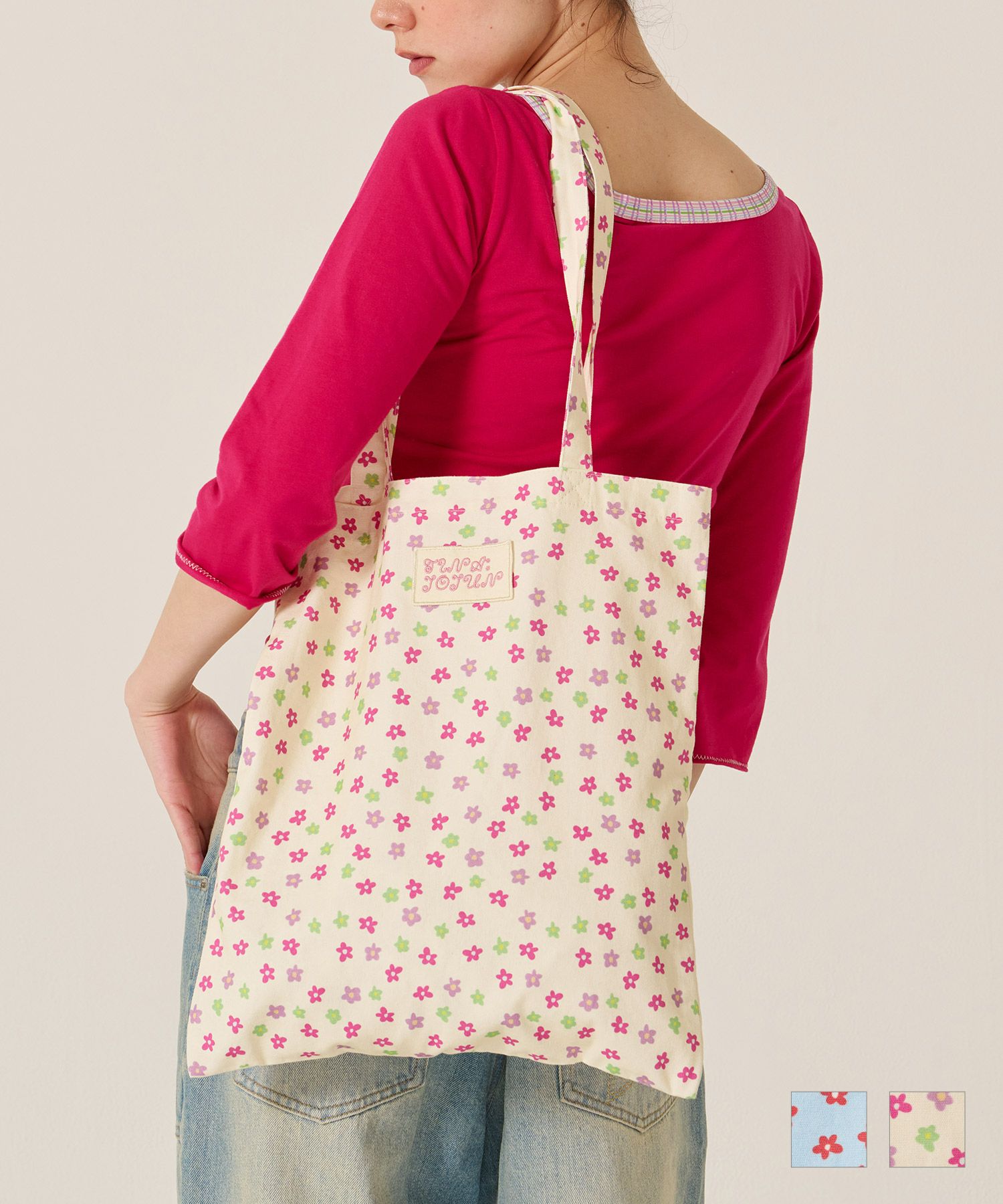 SUMMER SALE Bloom トートバッグ TINA：JOJUN 全2色｜tnj922-1180【3