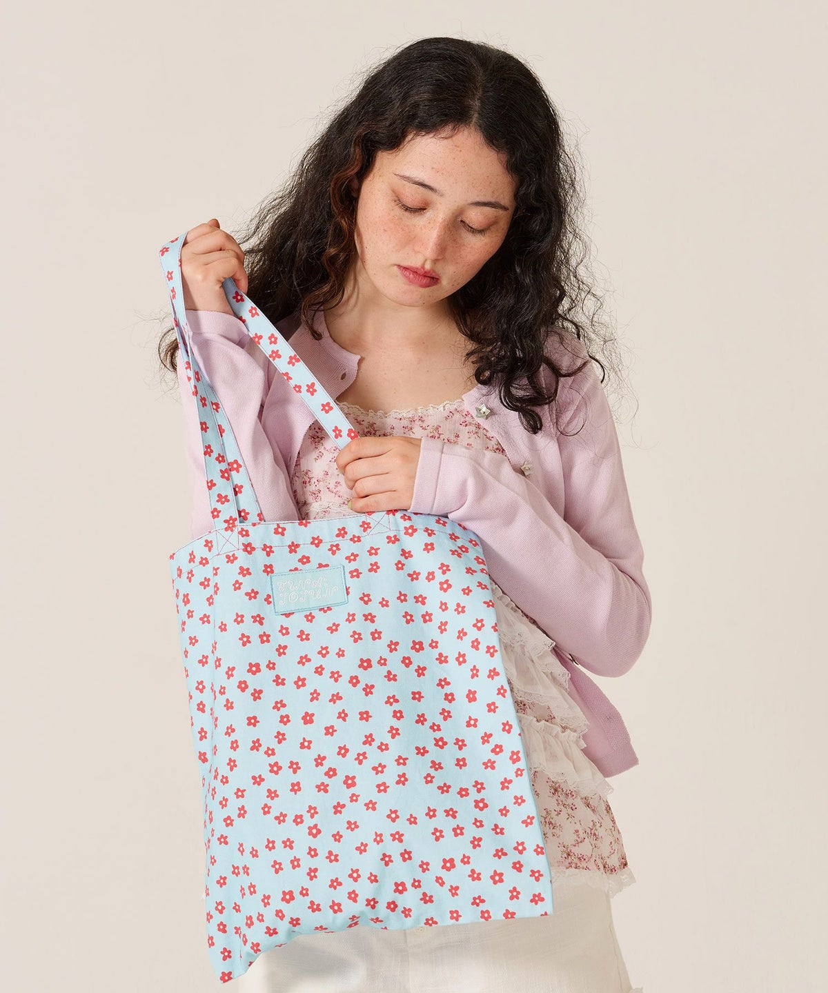 トート/バッグ/花柄